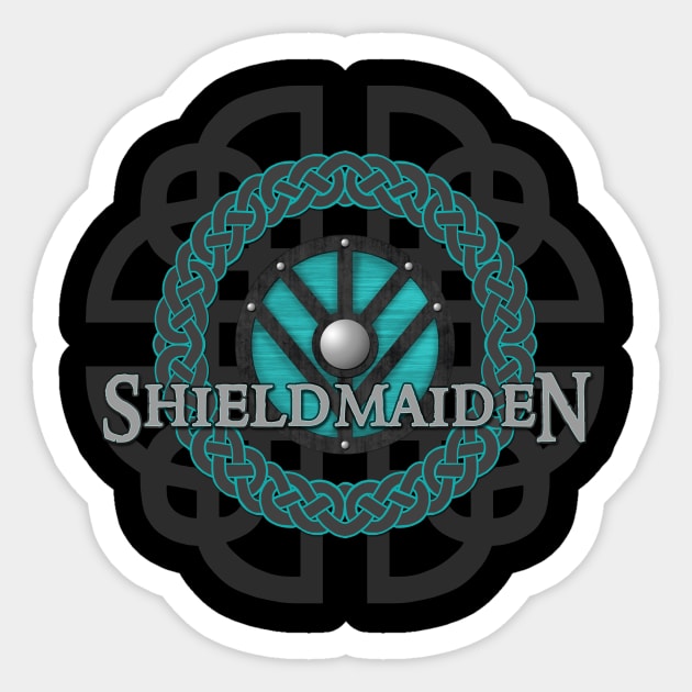 Shieldmaiden Sticker by Rhaenys